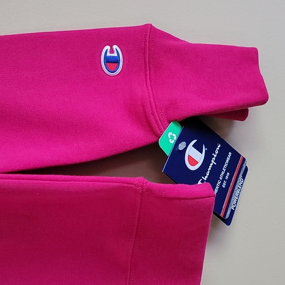 Champion Powerblend Boyfriend Raglan Sweatshirt XS - Picture 6 of 8